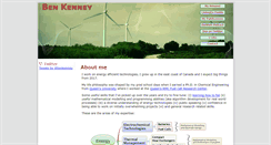 Desktop Screenshot of benk.ca
