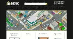 Desktop Screenshot of benk.com.br