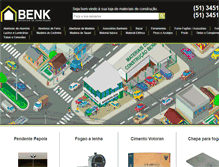 Tablet Screenshot of benk.com.br